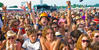 The Isle of Wight Festival 2008.