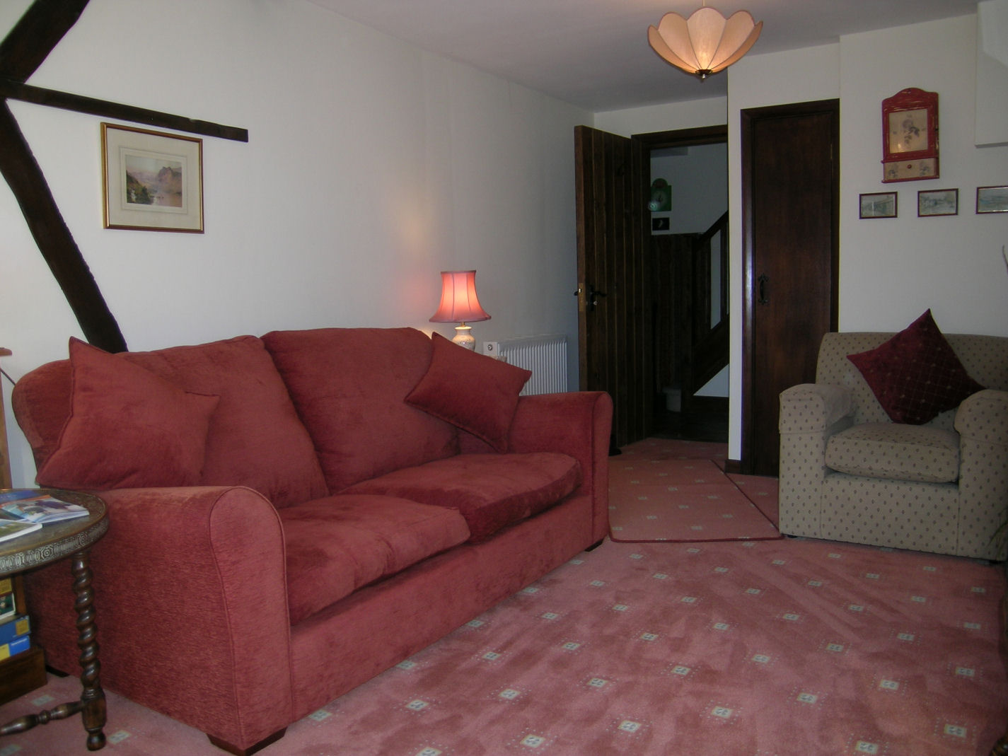 The Lounge at Kitty's Loft, self-catering holiday cottage, Isle of Wight