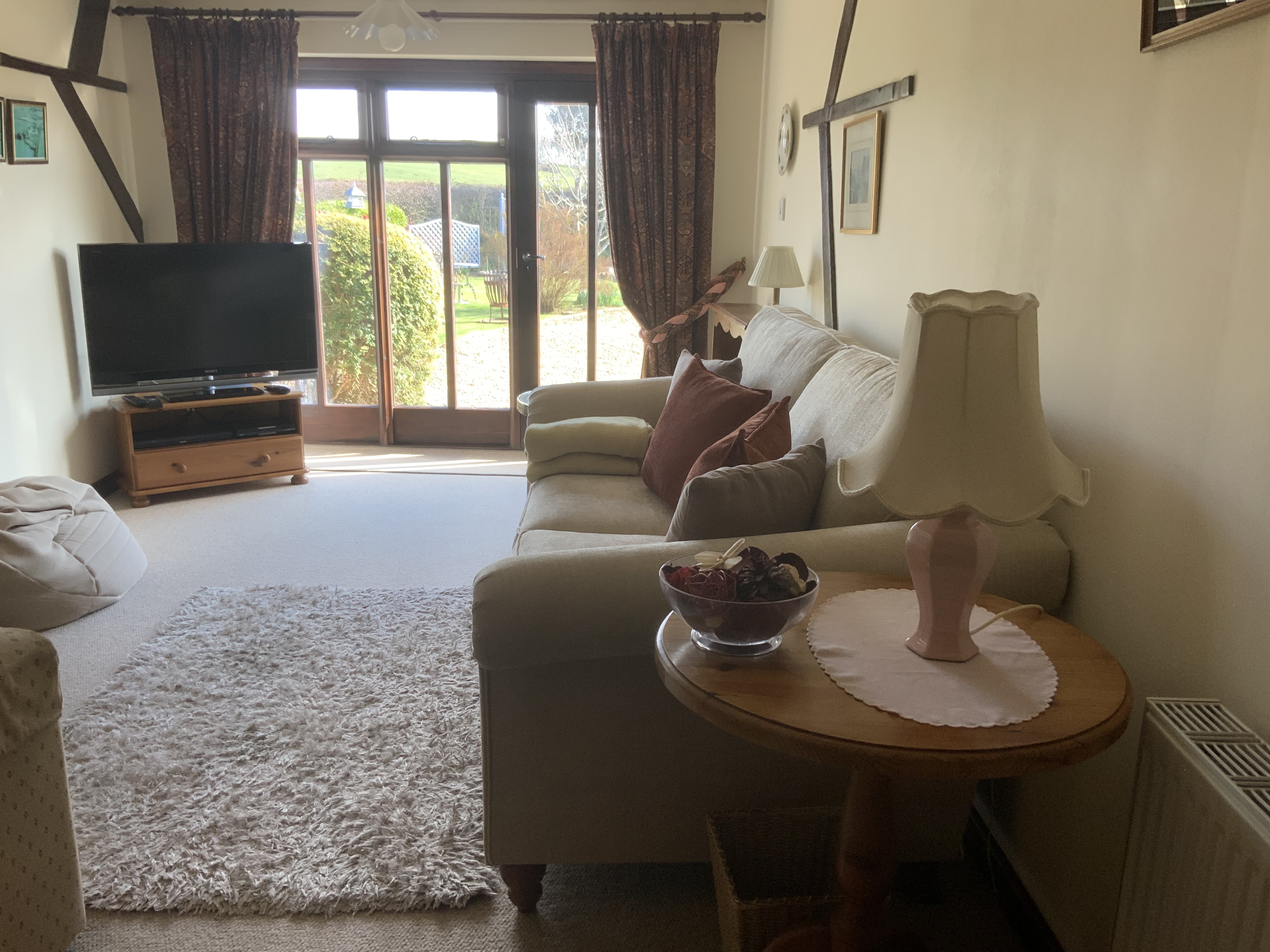 Click to view large image of Lounge at Kitty's Loft, self-catering holiday cottage, Isle of Wight